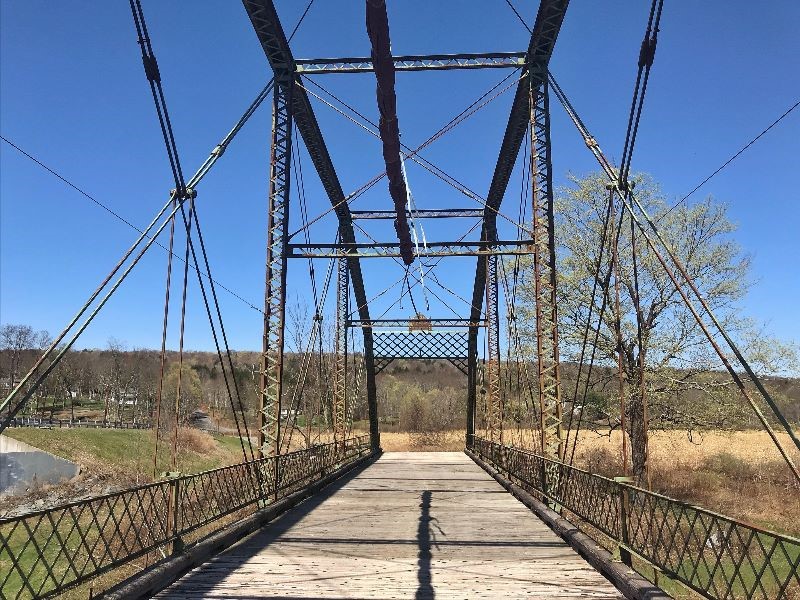 Denniston Ford Bridge in the Town of Fallsburg