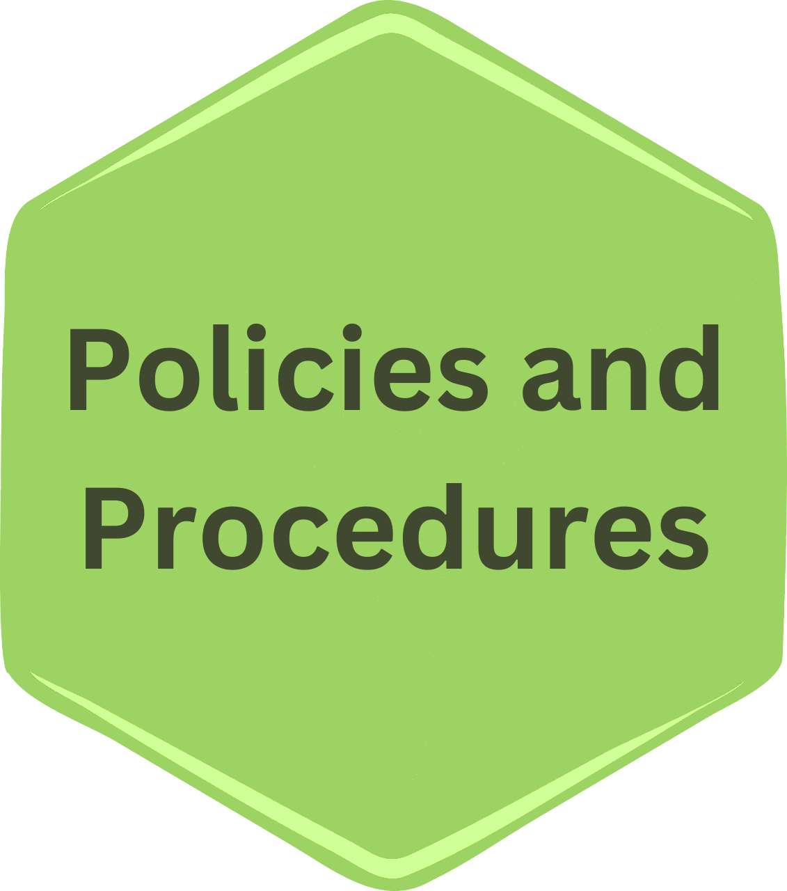policies button to view all policies and procedures