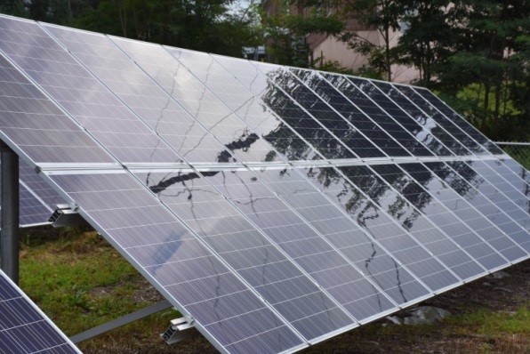 Solar Array at Travis Building
