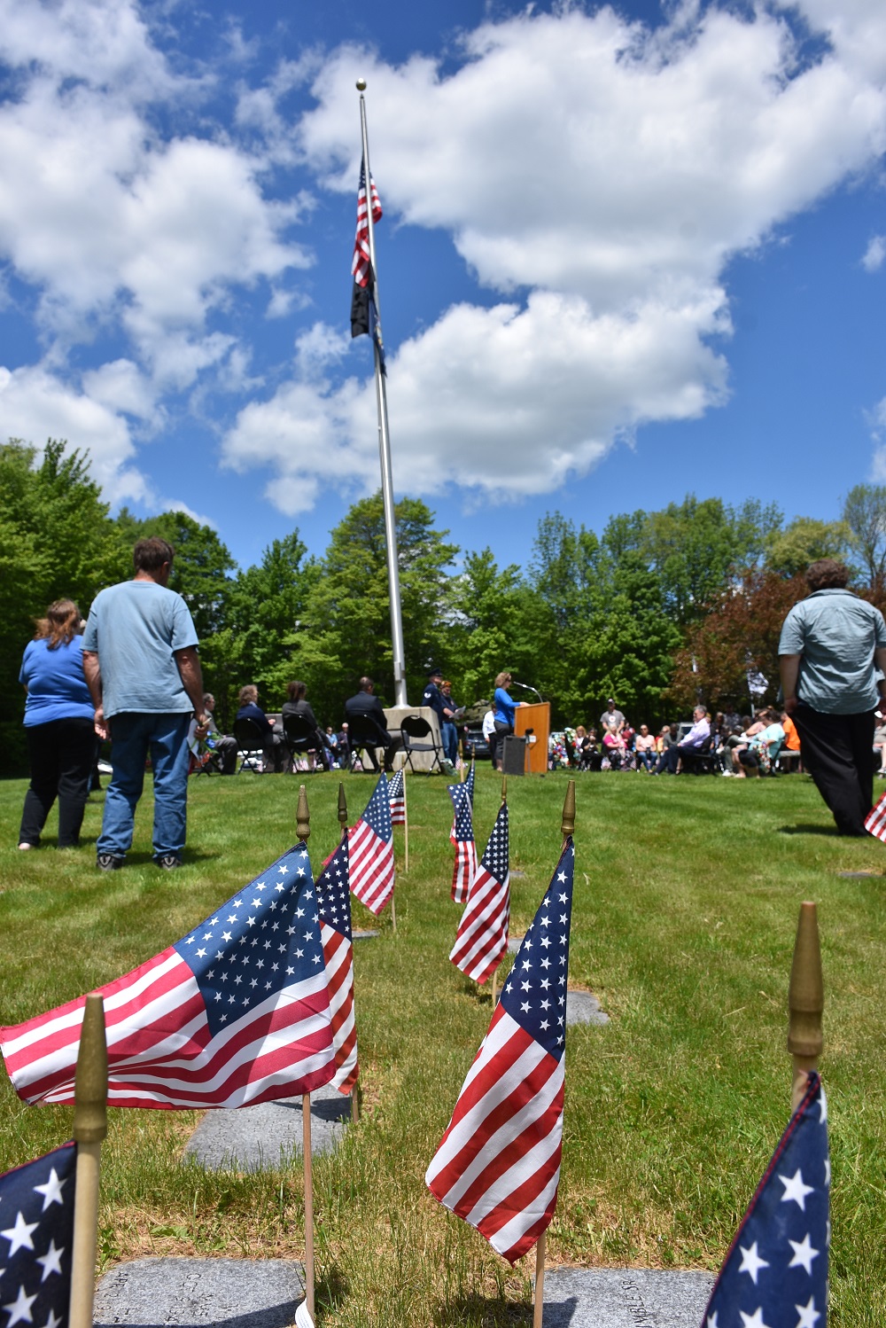 Memorial Day at the County Veterans Cemetery