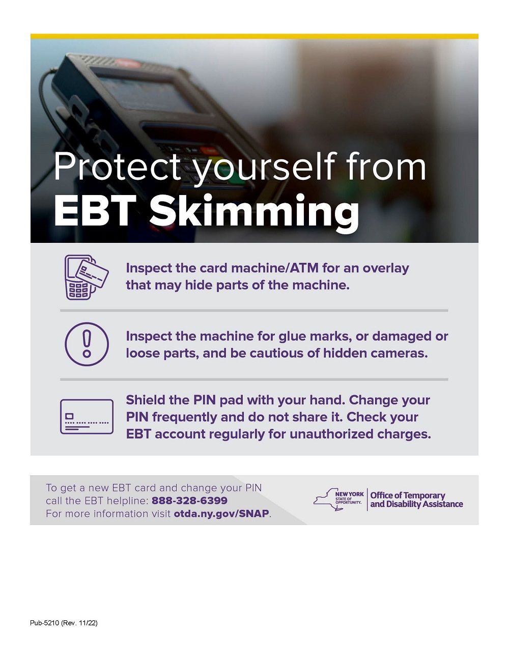 Protect Yourself From EBT Skimming