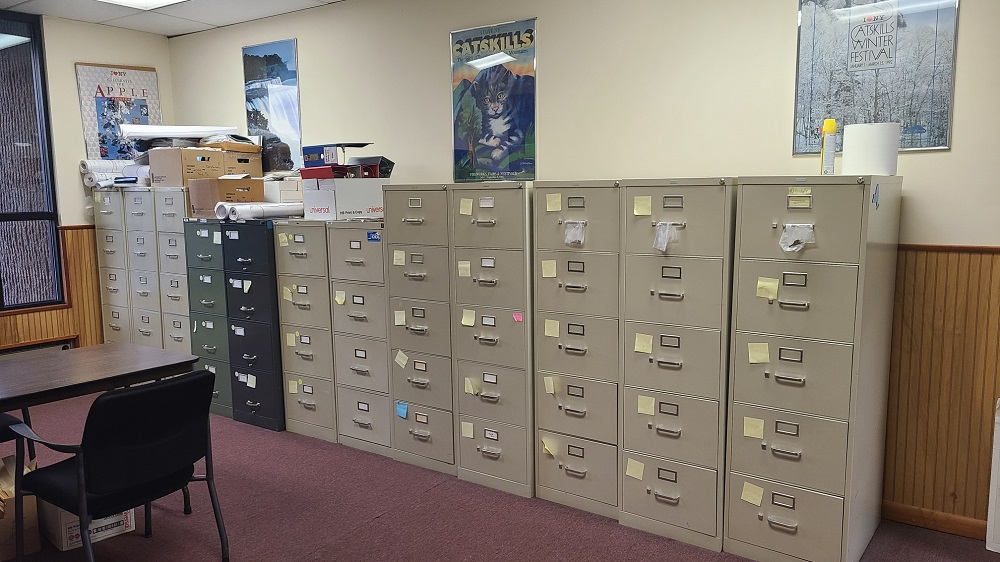 Town of Thompson file cabinets
