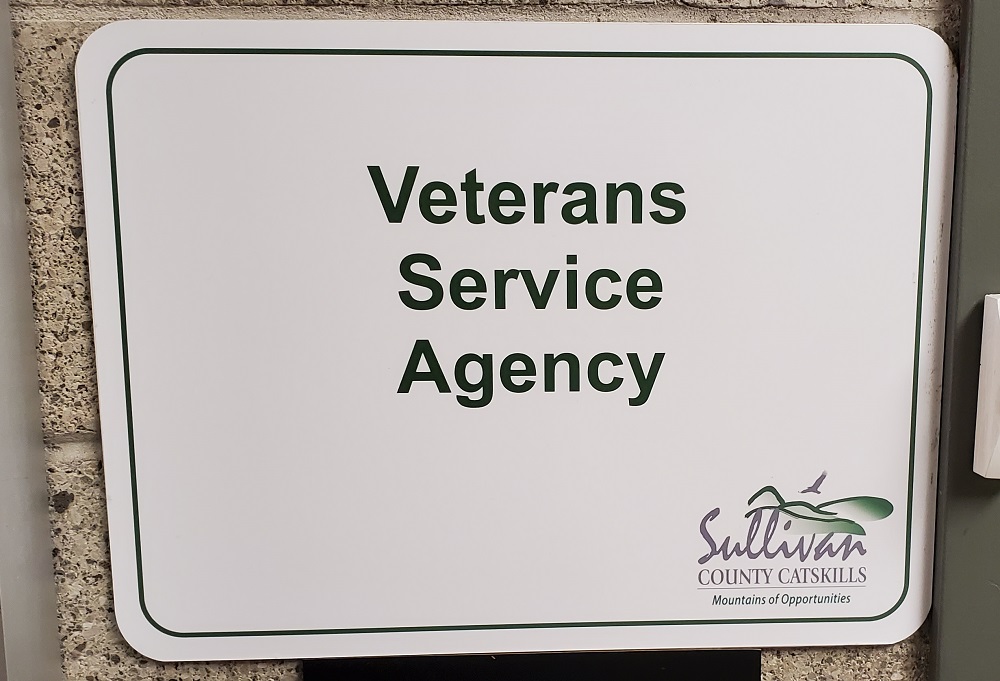 Veterans Service Agency Sign