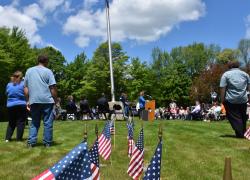 Memorial Day at the County Veterans Cemetery
